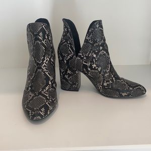 Steve Madden Rookie Bootie in Snakeskin